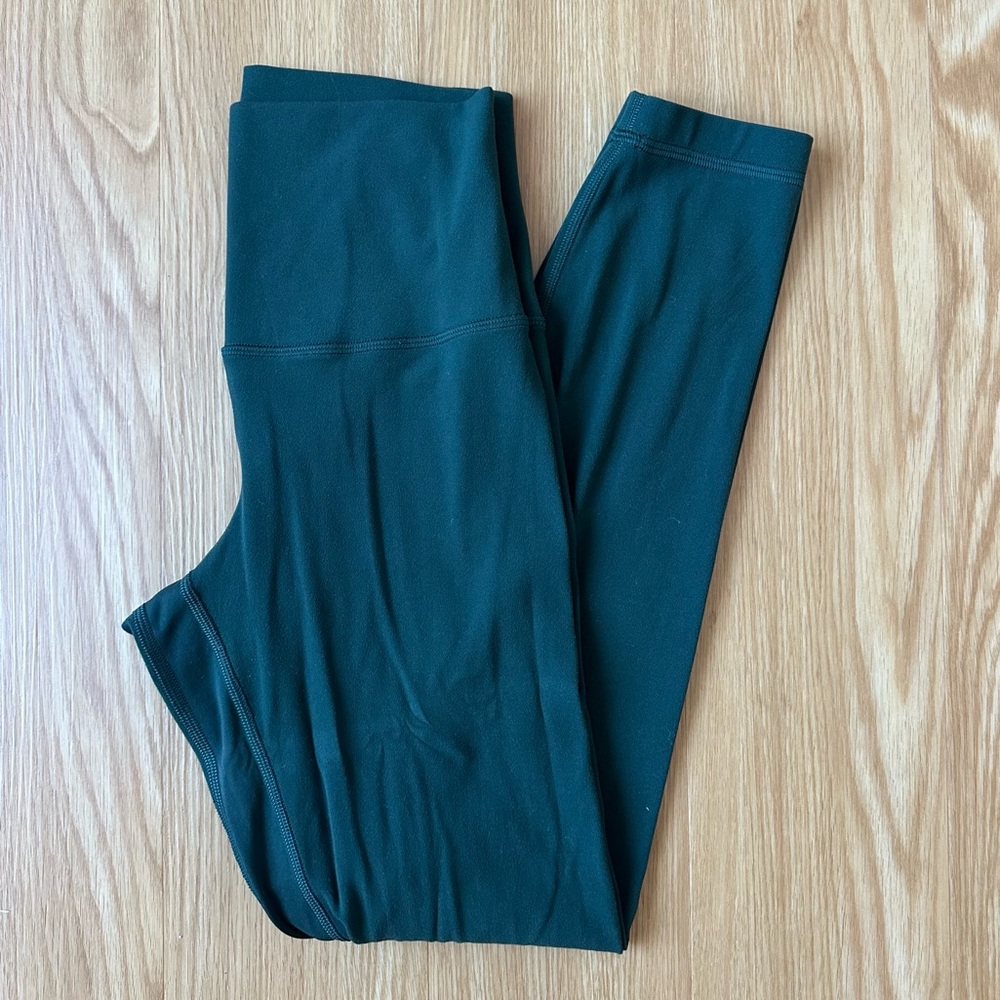 Green Lululemon Align 25” Leggings